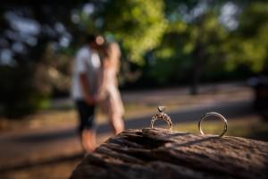 Red Rock Crossing engagement photography