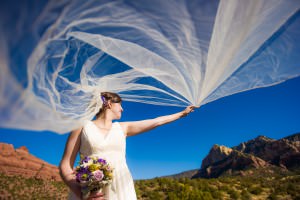Sedona bride veil fly